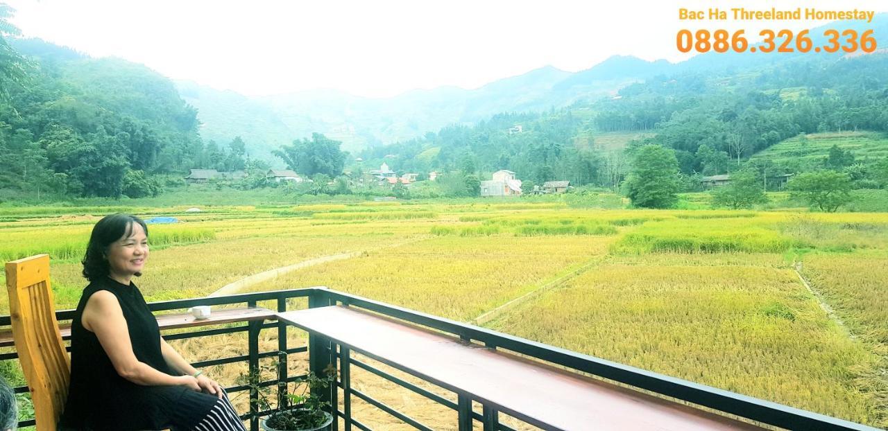 Bac Ha Threeland Homestay מראה חיצוני תמונה