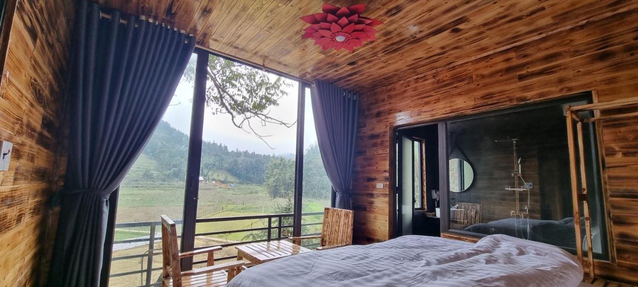 Bac Ha Threeland Homestay מראה חיצוני תמונה