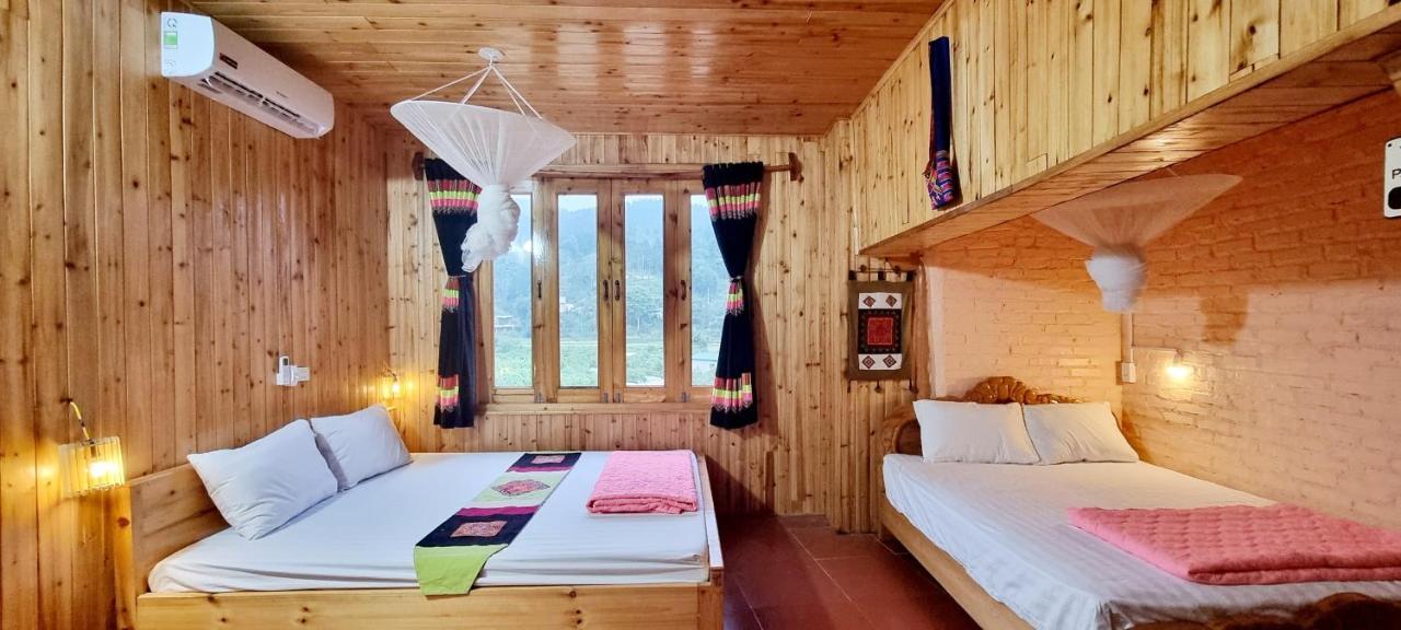 Bac Ha Threeland Homestay מראה חיצוני תמונה