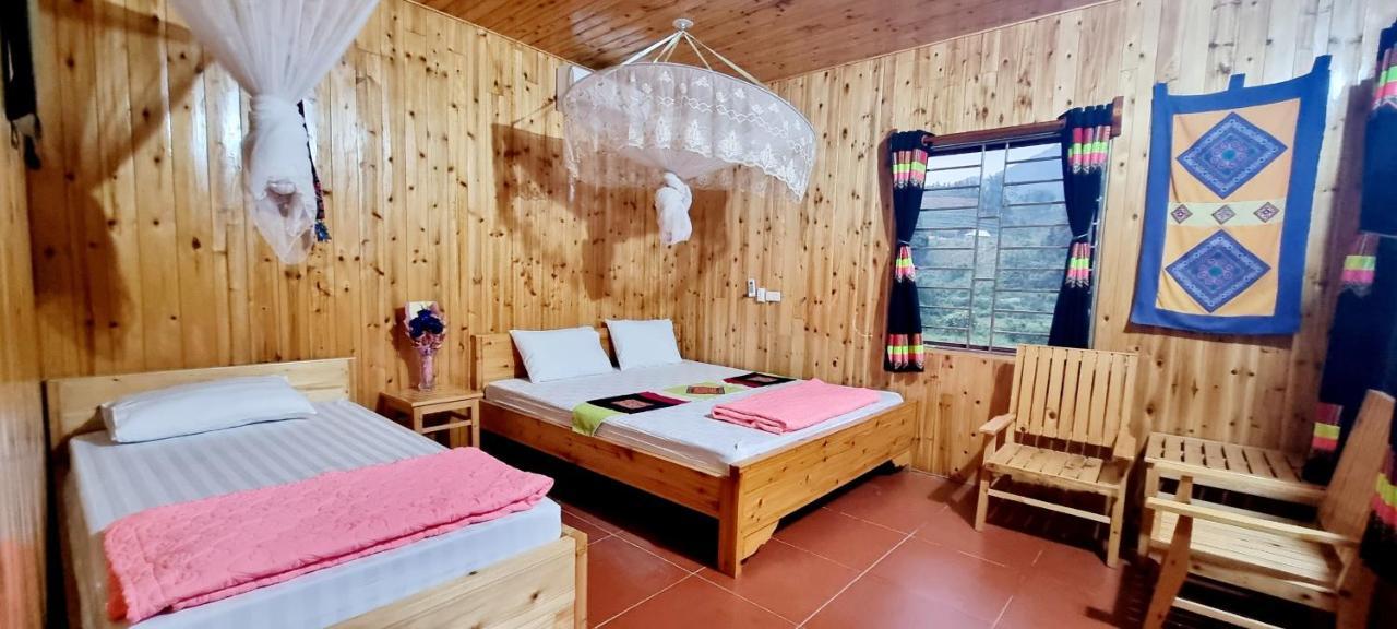 Bac Ha Threeland Homestay מראה חיצוני תמונה