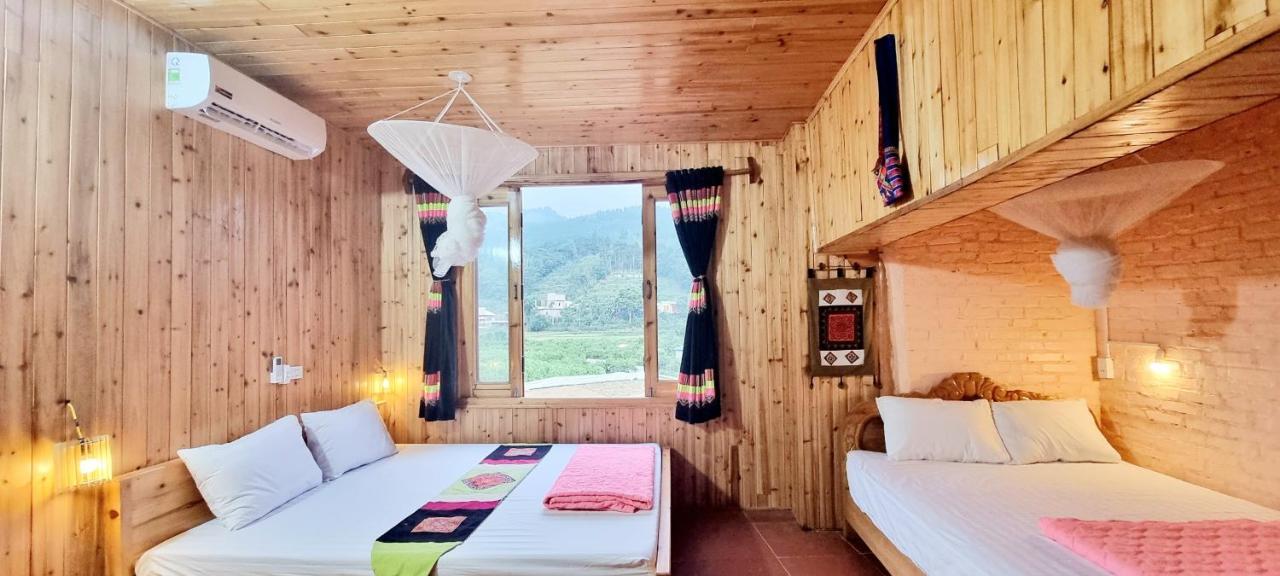 Bac Ha Threeland Homestay מראה חיצוני תמונה