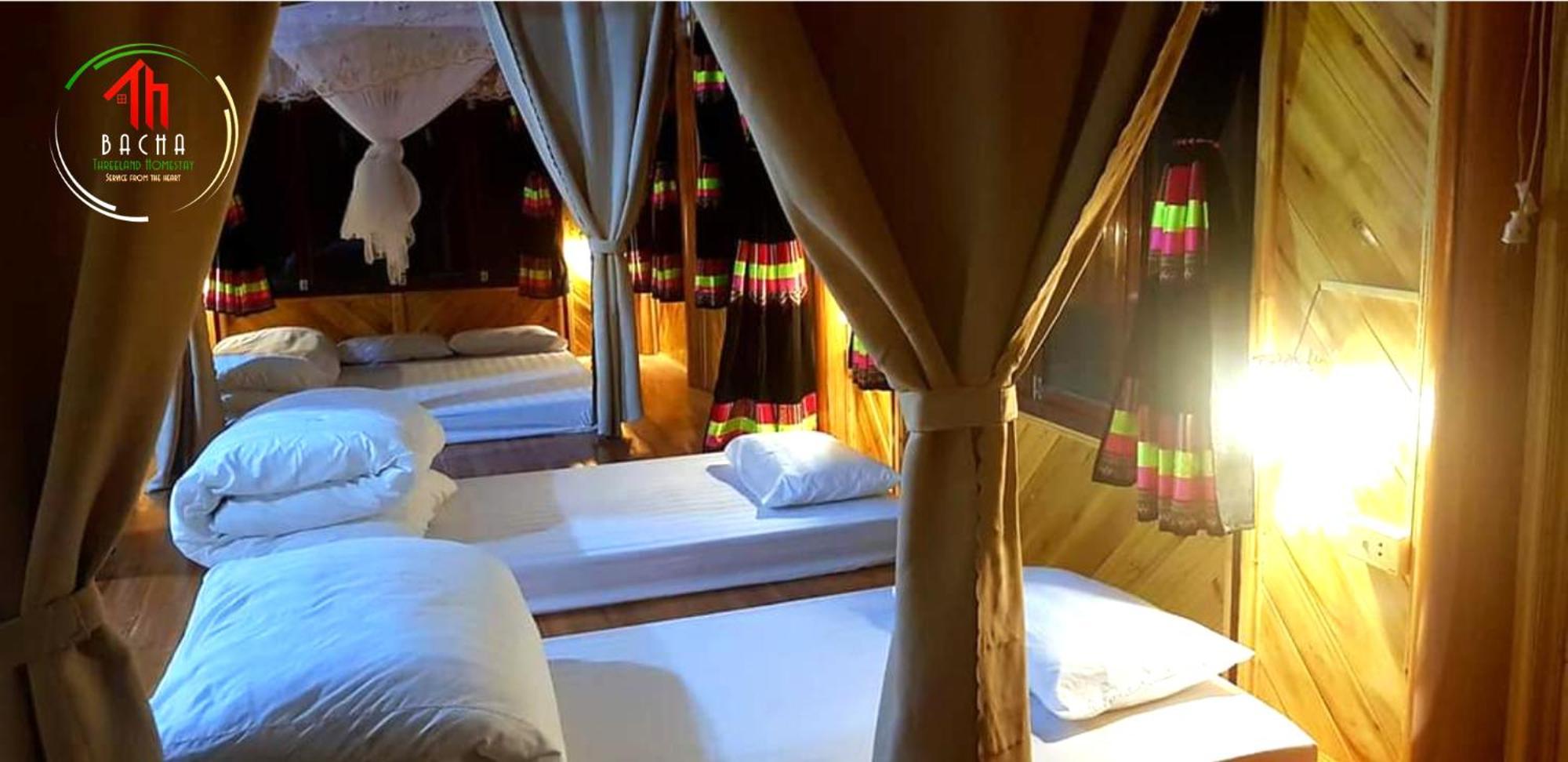 Bac Ha Threeland Homestay מראה חיצוני תמונה