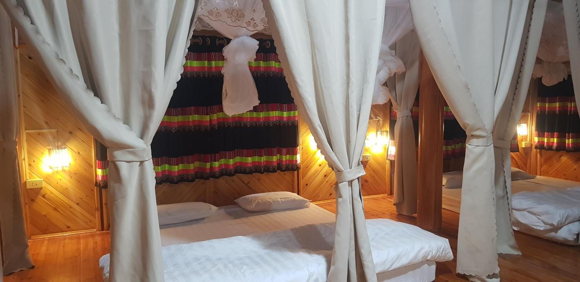 Bac Ha Threeland Homestay מראה חיצוני תמונה