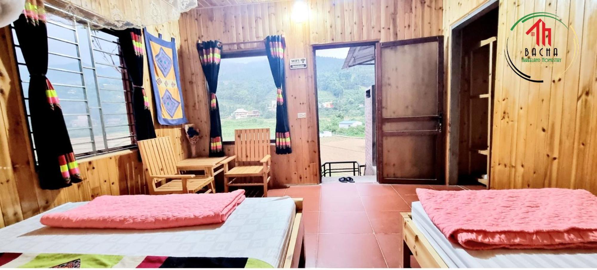 Bac Ha Threeland Homestay מראה חיצוני תמונה