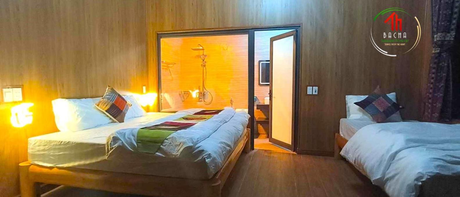 Bac Ha Threeland Homestay מראה חיצוני תמונה