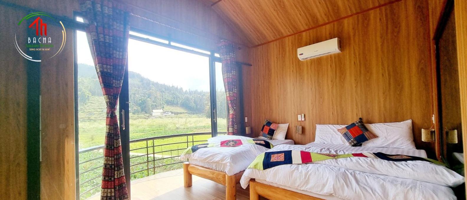 Bac Ha Threeland Homestay מראה חיצוני תמונה