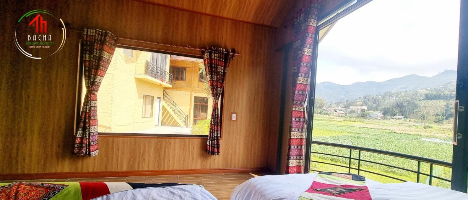 Bac Ha Threeland Homestay מראה חיצוני תמונה
