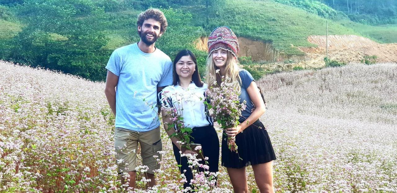 Bac Ha Threeland Homestay מראה חיצוני תמונה